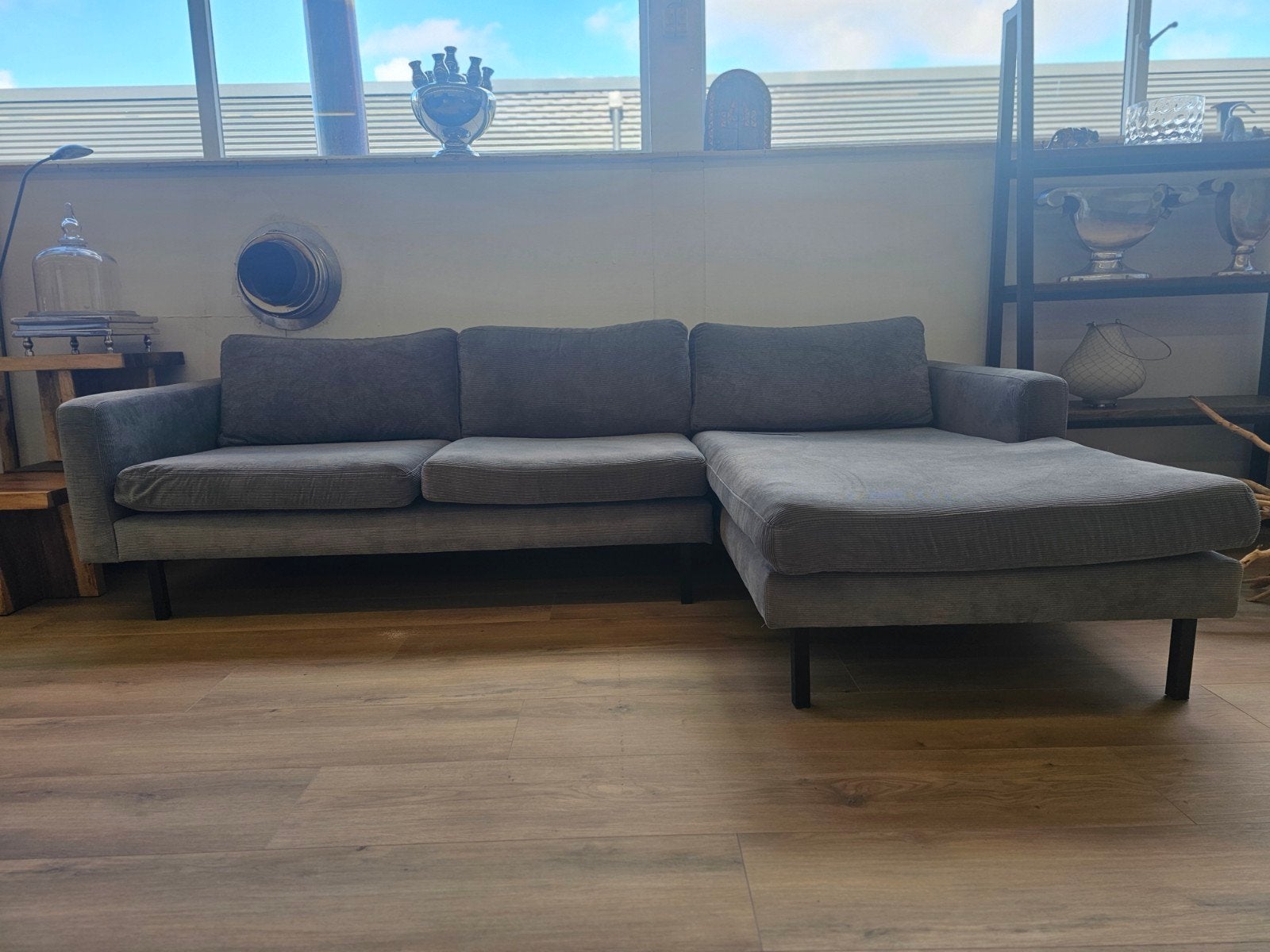hoekbank dutchtribe ribstof, Ophalen, 125 cm of meer, 125 cm of meer, Home Friesland