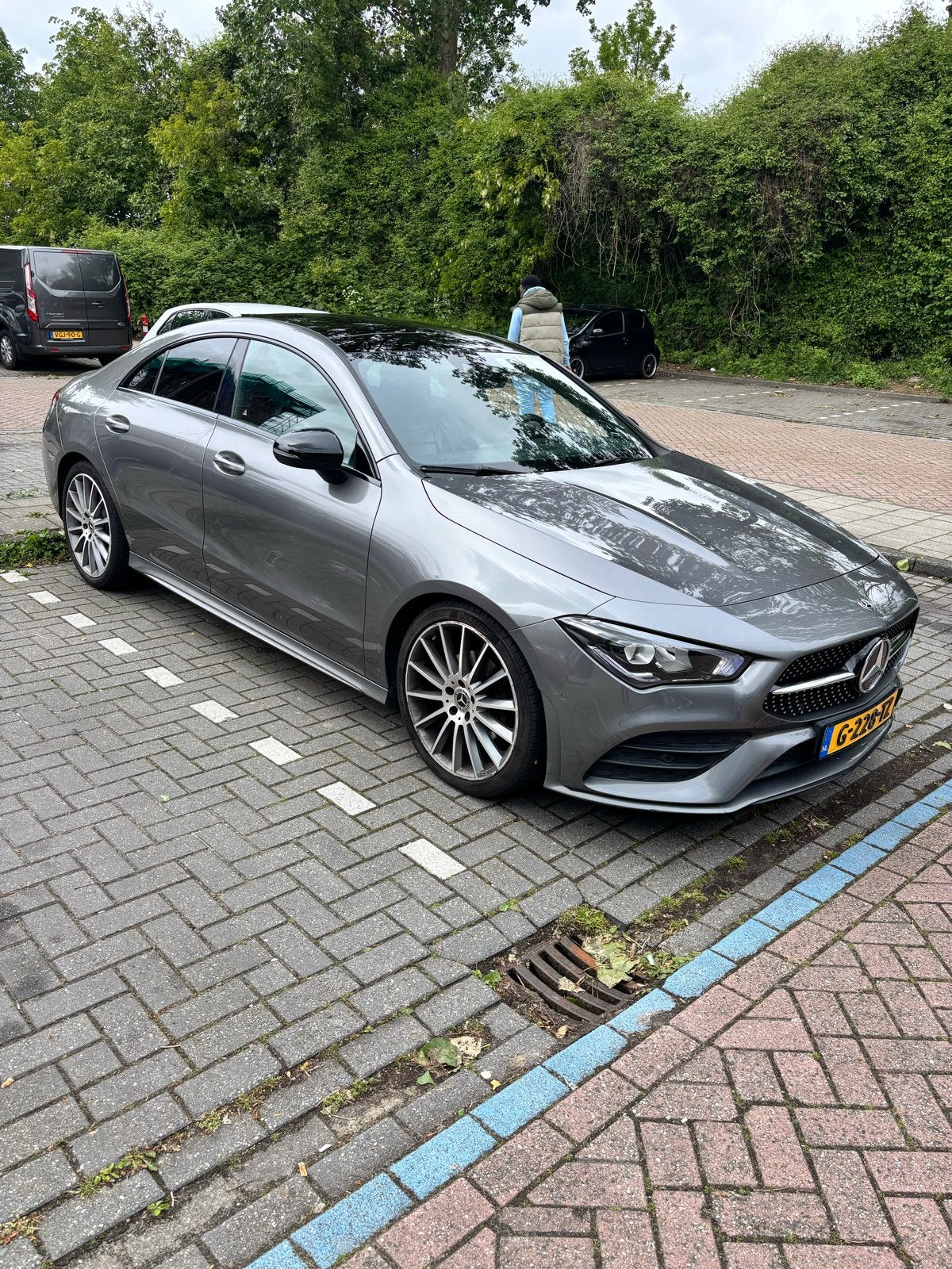 Mercedes-Benz CLA 180 136pk 7G-DCT 2019 Grijs, CLA, 136 pk, Zwart, 4 cilinders