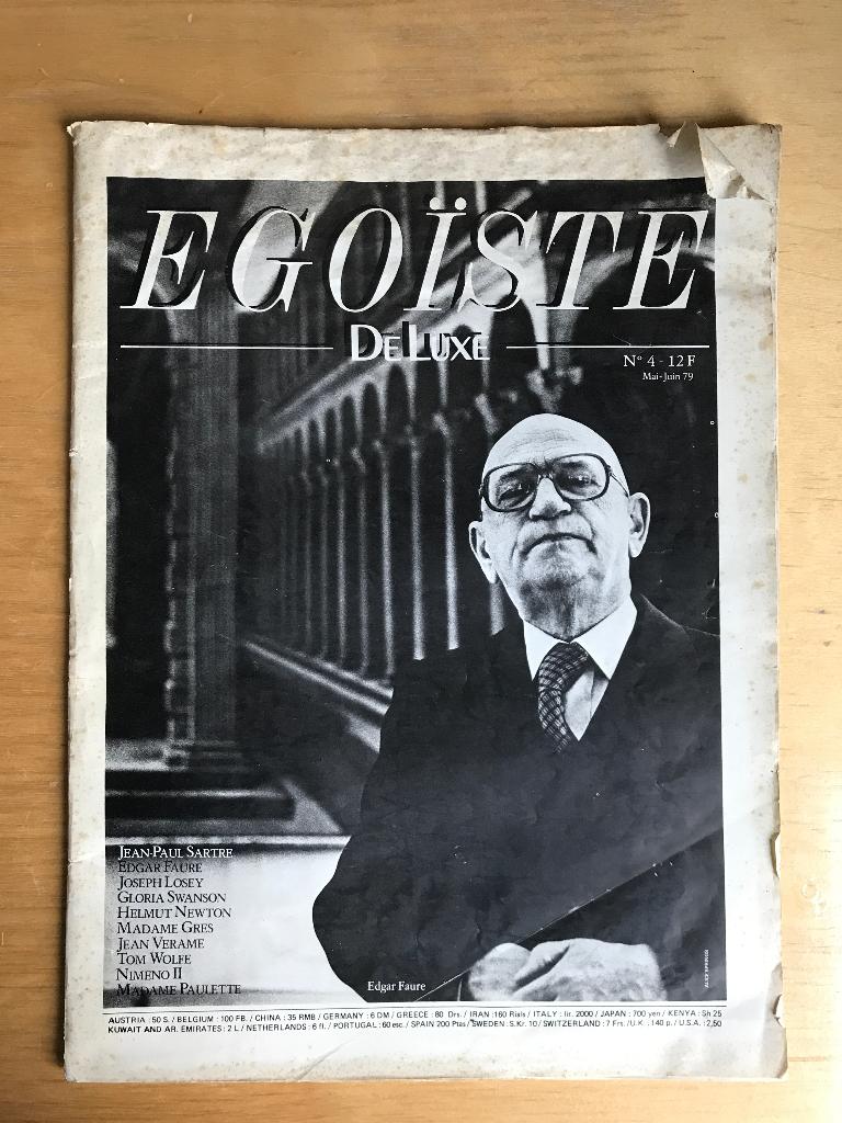 egoiste Frans Tijdschrift uit de jaren 70, Boeken, Tijdschriften en Kranten, Ophalen of Verzenden, Gelezen, Damesbladen