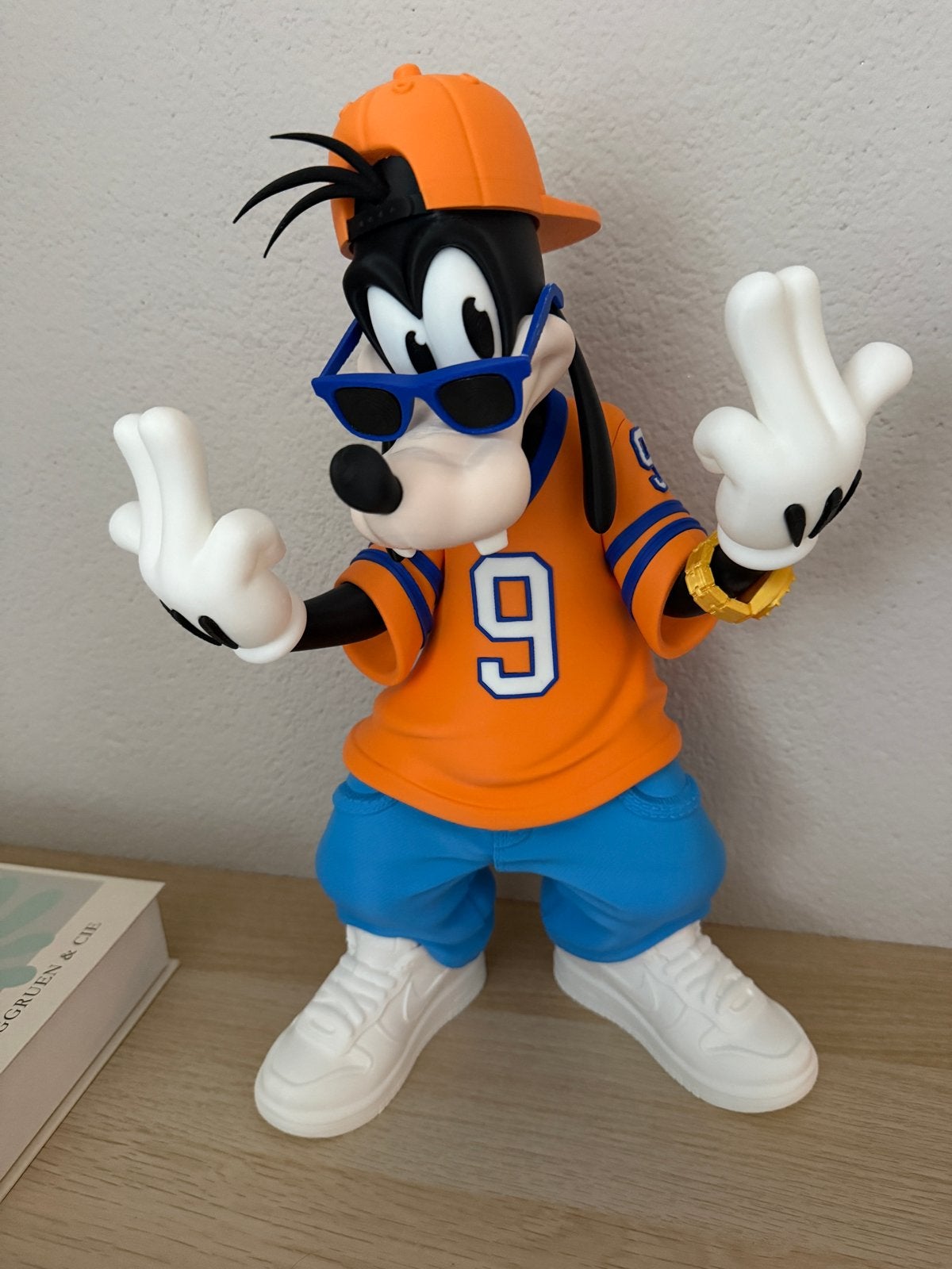 Stoere Goofy Figuur - Disney Collectible, Ophalen of Verzenden, Goofy of Pluto, Zo goed als nieuw, Beeldje of Figuurtje