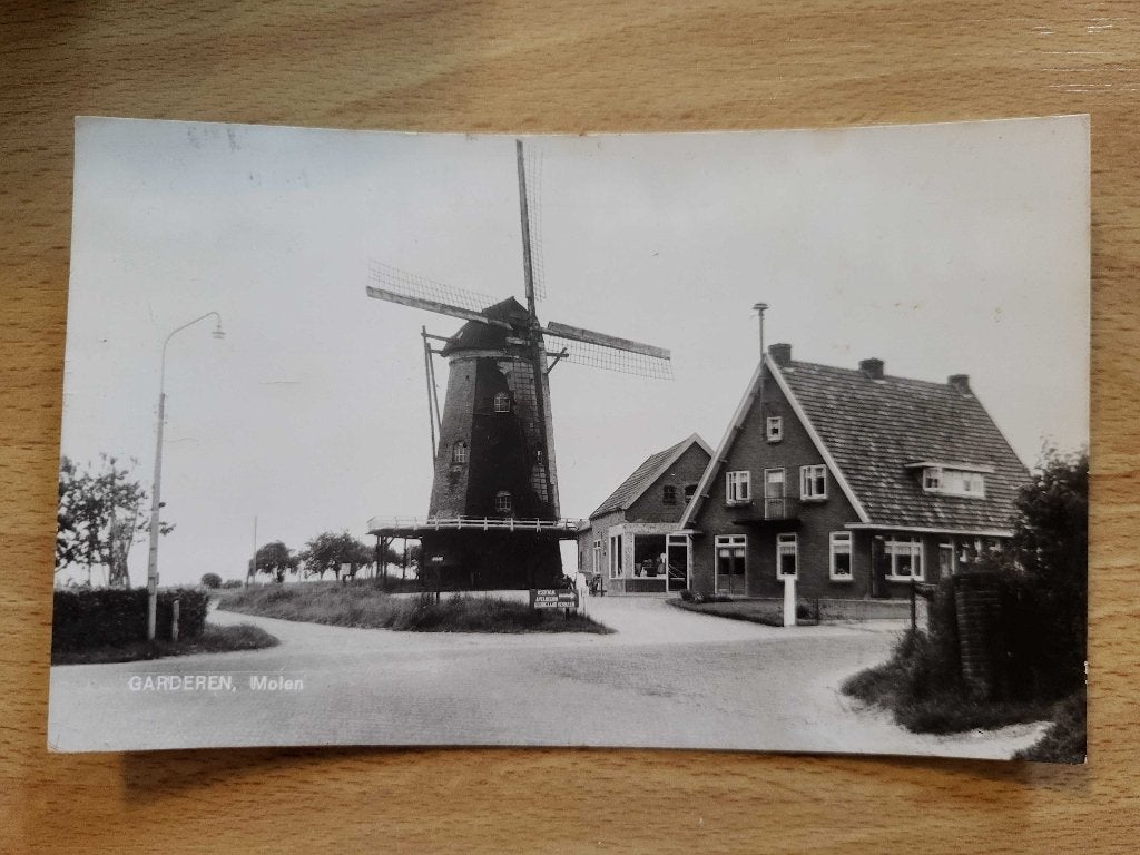 ansicht GARDEREN Molen 1970 Oud Milligenseweg, Verzamelen, Ansichtkaarten | Nederland, Ophalen, Voor 1920, Gelderland