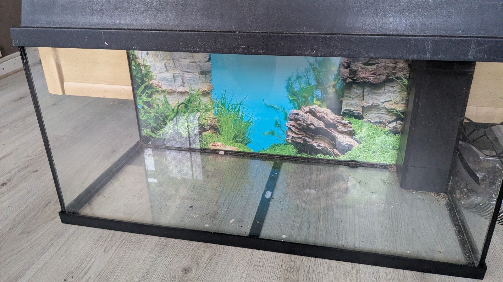 Juwel aquarium 120ltr 80/35/46hoog compleet met grint achter, Ophalen, Verlichting of Verwarming, Zo goed als nieuw, Verwarming