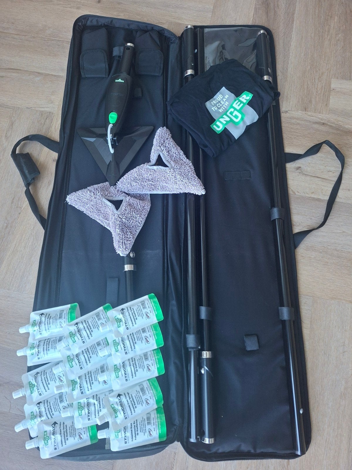 Unger Stingray Indoor Reinigingssysteem, Ophalen, Raamwisser of Trekker