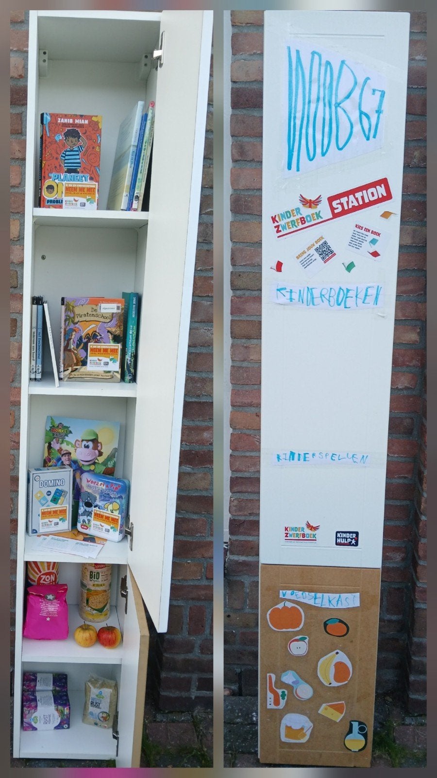 Gevraagd: Boeken voor Mini Bieb - Doneer uw gelezen boeken!, Ophalen