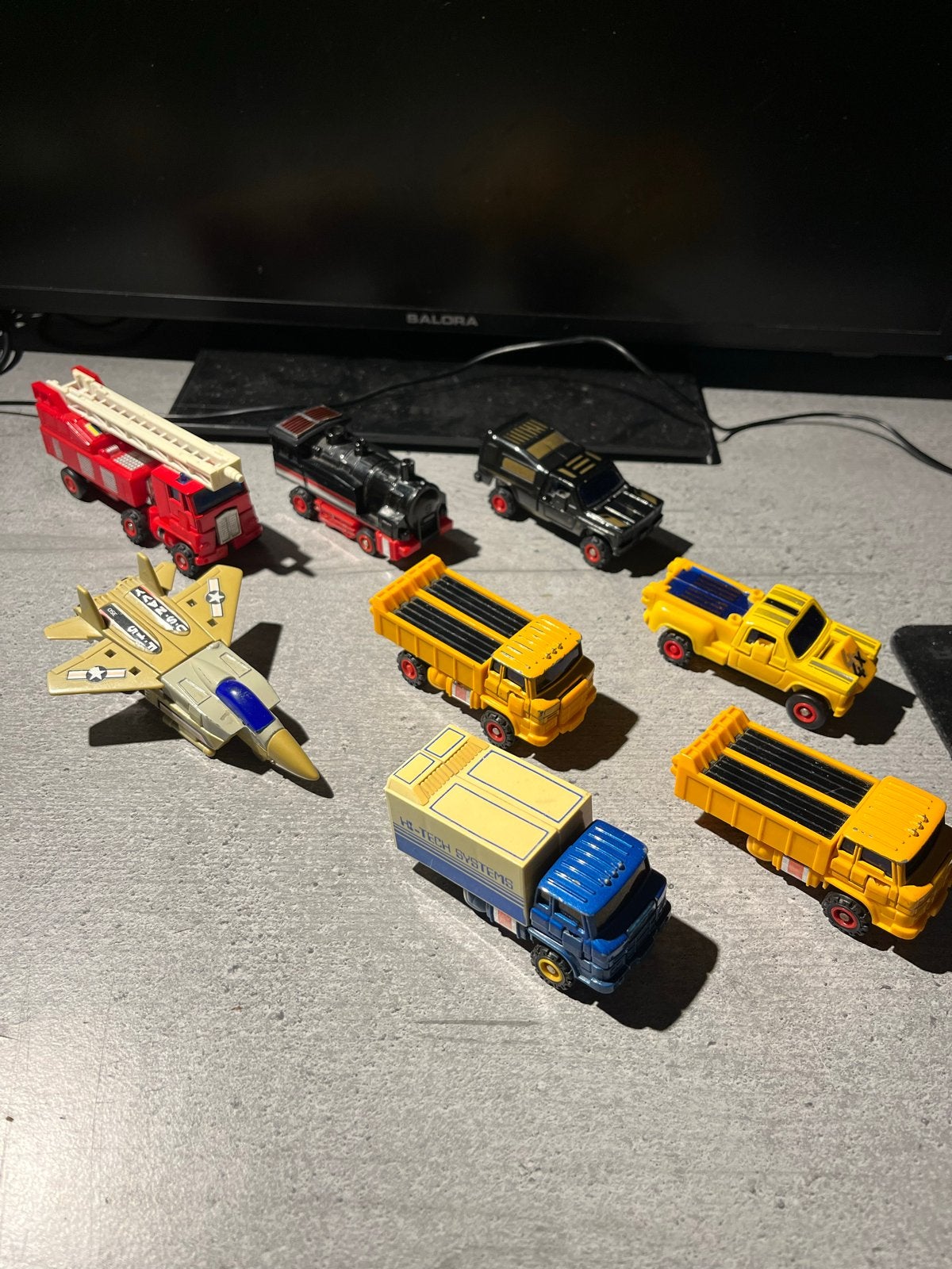 Vintage Speelgoedvoertuigen Collectie - MC toys Dyno drive, Verzenden, Gebruikt