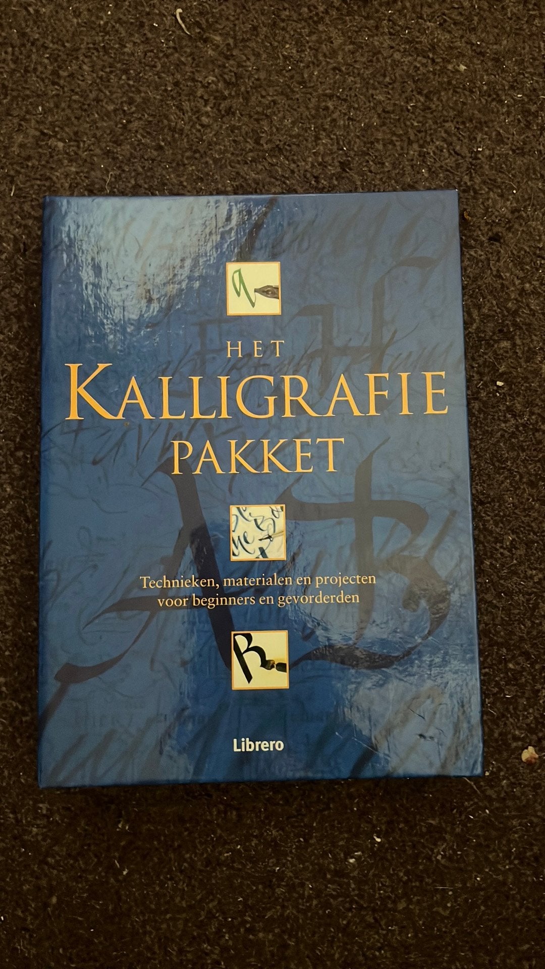 Het kalligrafiepakket, Hobby en Vrije tijd, Ophalen of Verzenden, Zo goed als nieuw