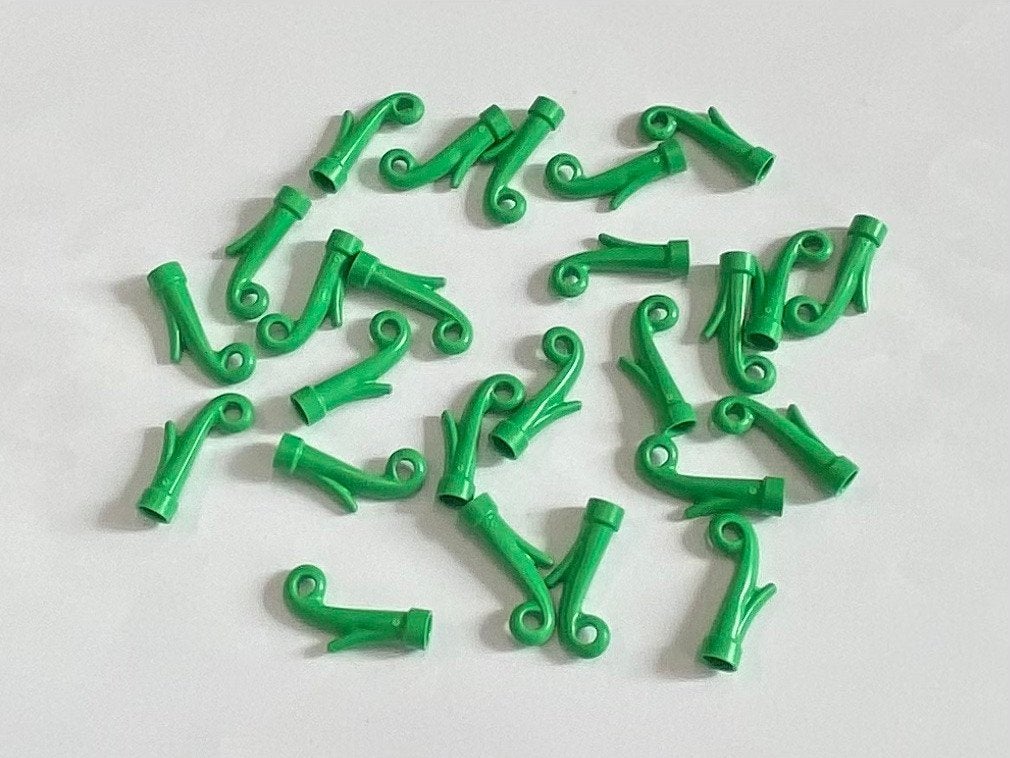 Partij 25x nieuwe Lego gras stengels in diverse kleuren, Overige thema's, Lego, Nieuw, Ophalen of Verzenden