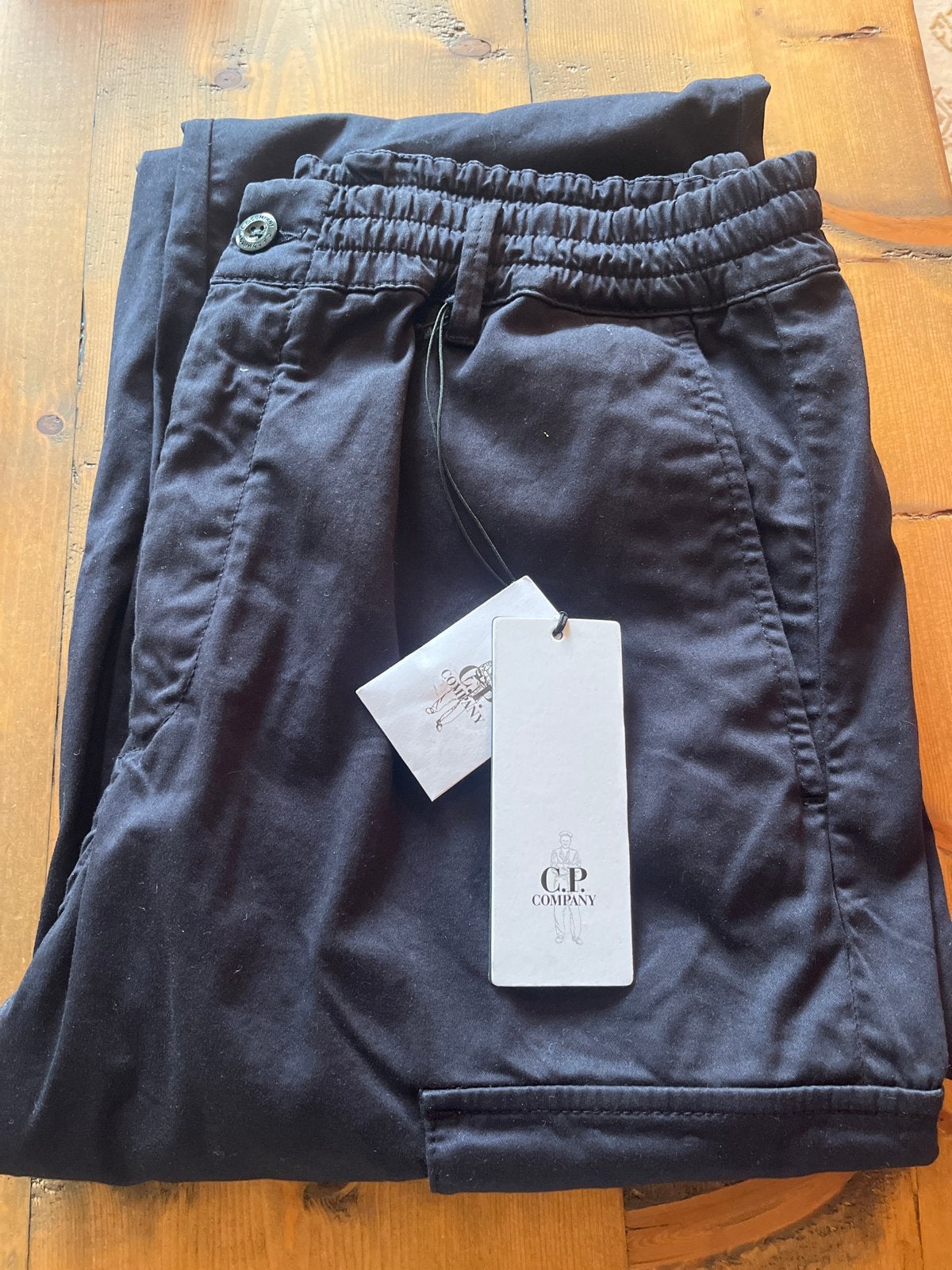 C.P. Company Stretch Sateen Regular Cargo Pants - Maat 50, Kleding | Heren, Ophalen of Verzenden, Nieuw, Maat 48/50 (M), Blauw