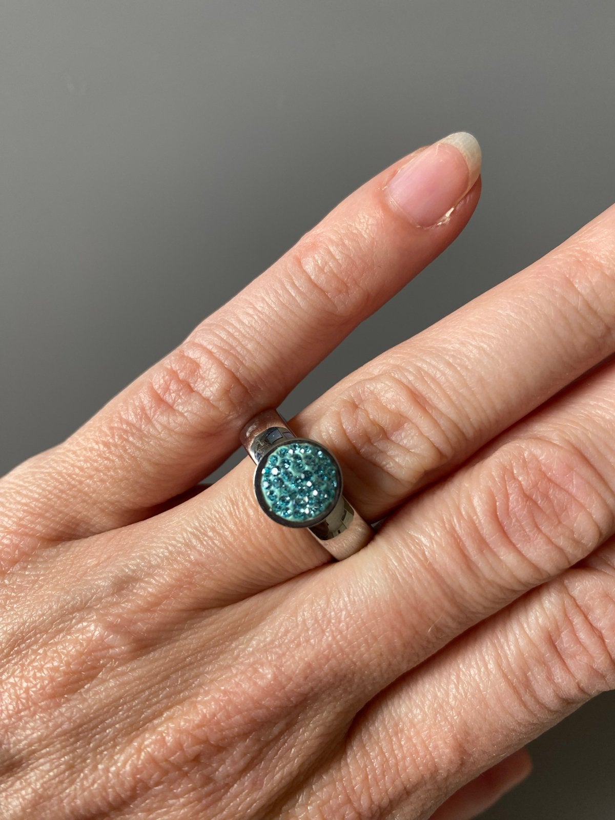 Melano Vivid ring zilver met 5 verwisselbare pendants, Sieraden, Tassen en Uiterlijk, Ringen, Met kristal, Ophalen of Verzenden