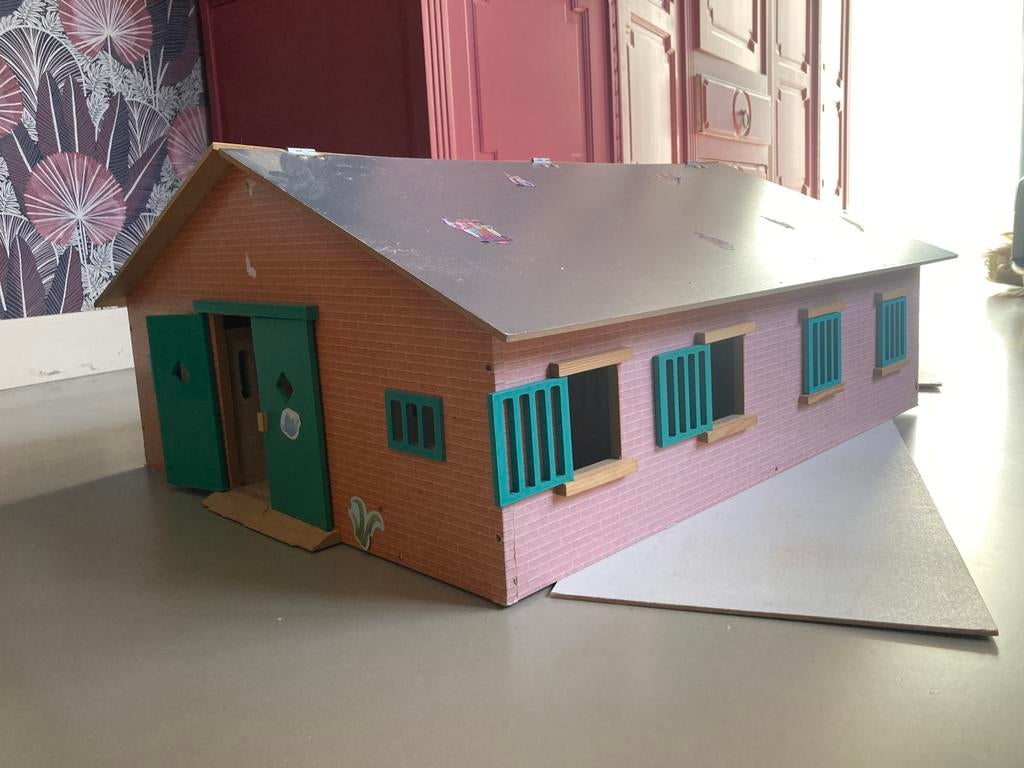 Manege hout (geschikt voor Schleich), Ophalen, Gebruikt, Poppenhuis