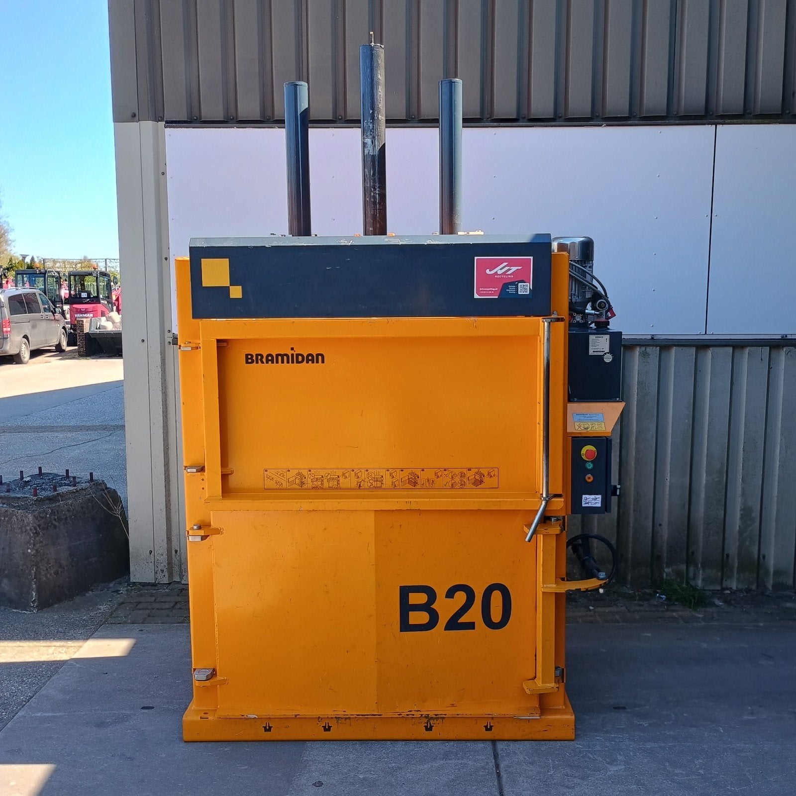 Bramidan B20 | papierpers | balenpers | kartonpers | 20T, Ophalen of Verzenden