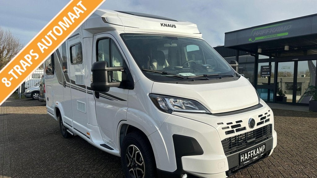 Knaus Van TI 550 MF mj25 automaat Excl.deur,el.parkrem, V16, Automaat, Ringverwarming, Fiat, Tot en met 2
