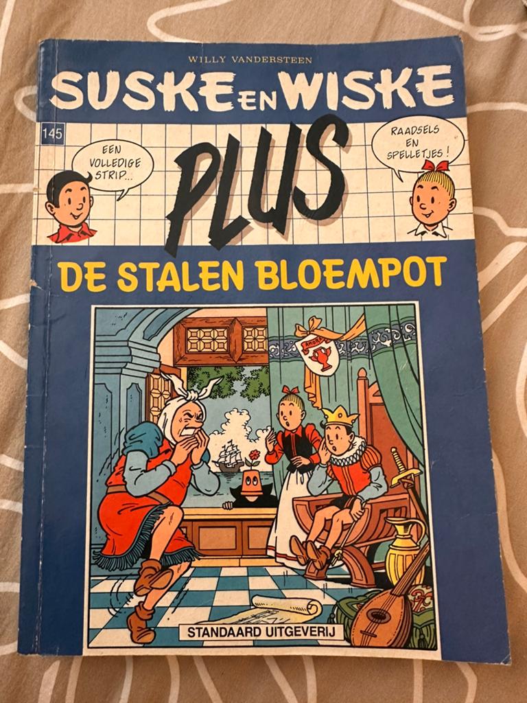 Suske en Wiske Plus - De Stalen Bloempot (nr. 145), Willy Vandersteen, Eén stripboek, Ophalen of Verzenden, Zo goed als nieuw