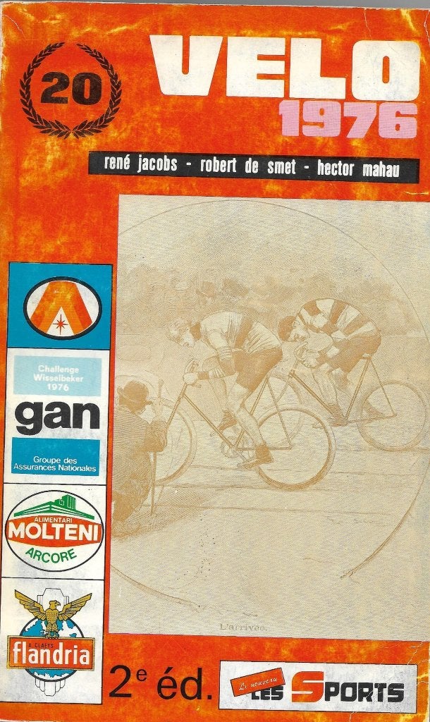 1976 Velo 1976 2e ed. - wielrennen - jaarboek, Boeken, Verzenden, Gelezen, Lopen en Fietsen