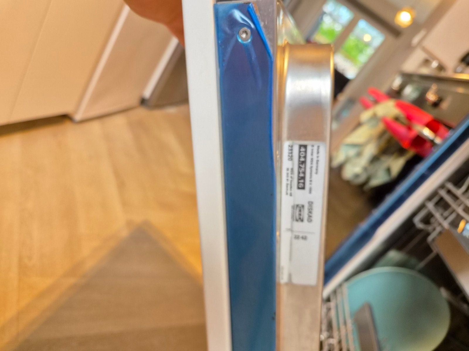 IKEA DISKAD N 600 geïntegreerde vaatwasser, Ophalen, Gebruikt, Inbouw, 60 cm of meer
