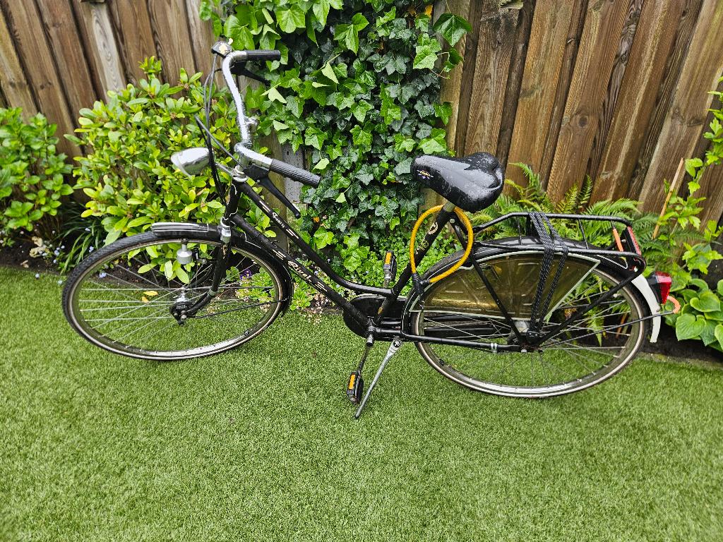 Rivel Dames fiets, Gebruikt, Versnellingen, Trommelrem, Ophalen
