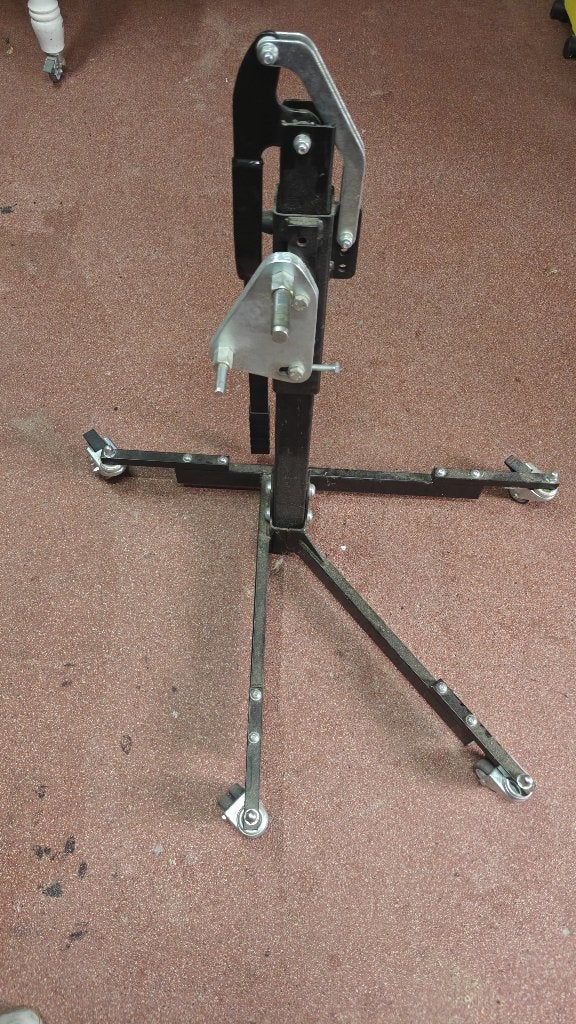 Center paddockstand Kawasaki Z750 2007/2012, Motoren, Ophalen, Zo goed als nieuw
