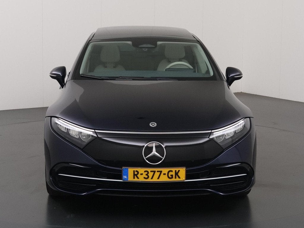 Mercedes-Benz EQS 350 Business Line 90 kWh | Trekhaak | Memo, Auto's, Mercedes-Benz, Achterwielaandrijving, Gebruikt, 624 km, Blauw
