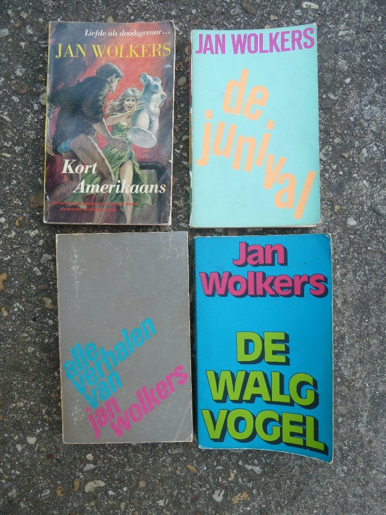 Jan Wolkers - 4 boeken, Ophalen of Verzenden, Gelezen