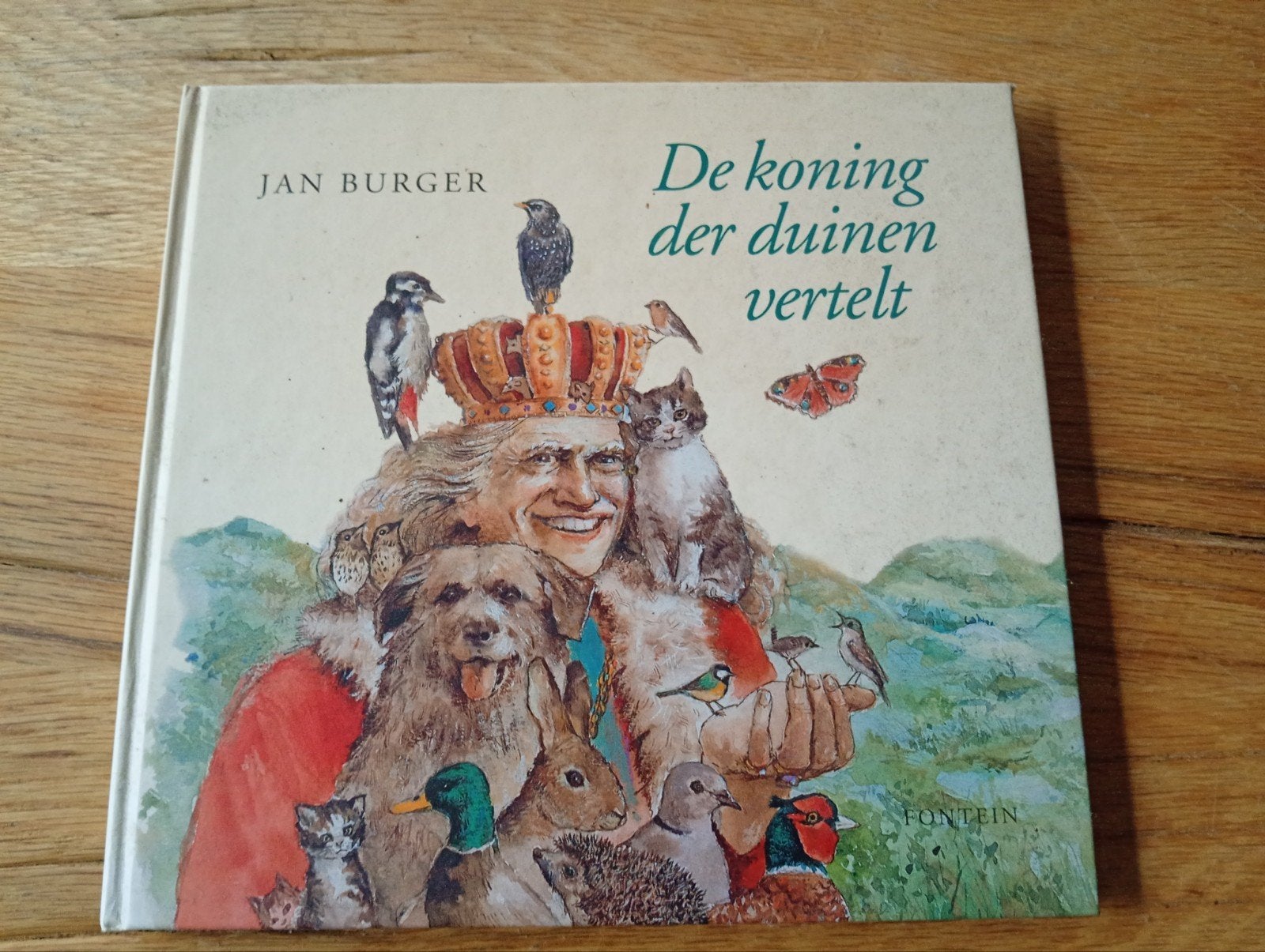 De koning der duinen vertelt - Jan Burger, Ophalen of Verzenden