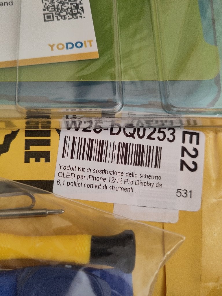 OLED Scherm Vervangingskit iPhone 12/12 Pro, Ophalen of Verzenden, Nieuw, Overige typen, Apple