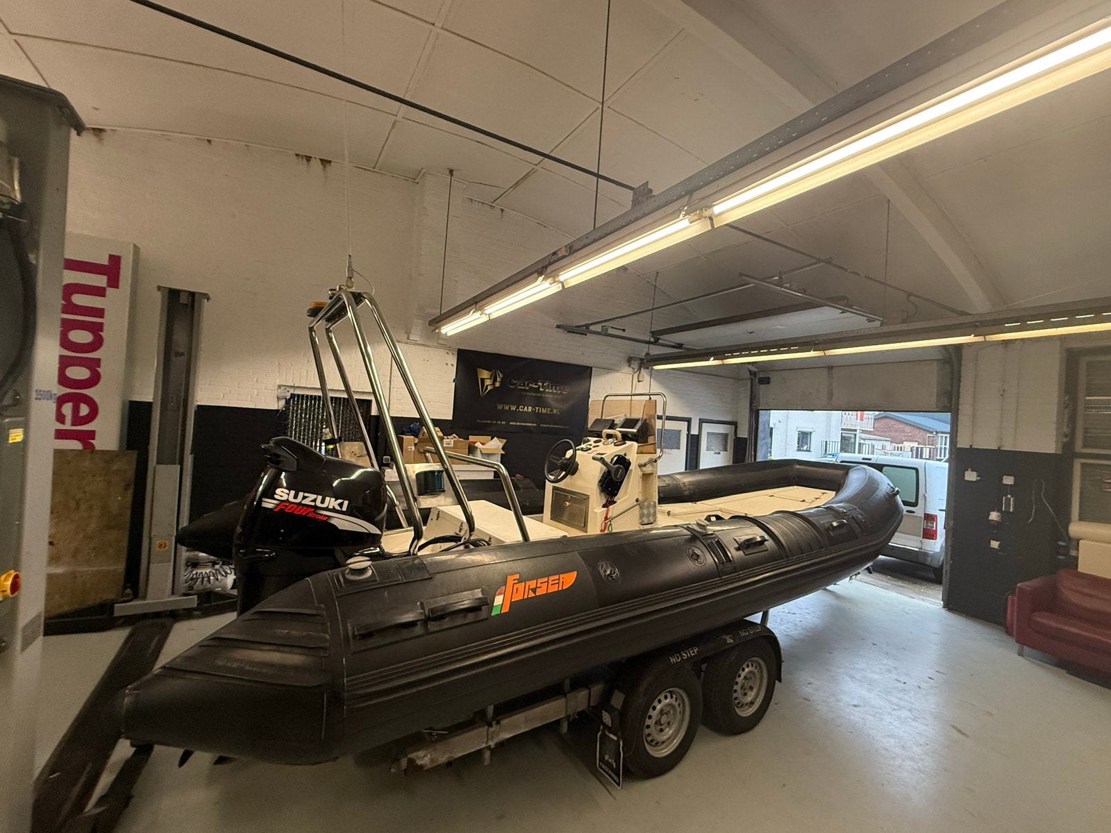 Rib boot Formenti Forsea Mako 62 met Suzuki 140pk en trailer, Watersport en Boten, Gebruikt, 140 pk, Peddels, Ophalen