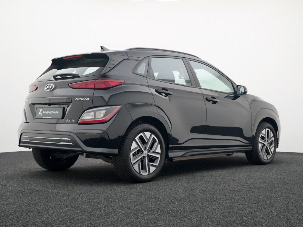 Hyundai KONA EV Comfort 39 kWh | Carplay / Android Auto | Ca, Automaat, 12 maanden, Gebruikt, Zwart