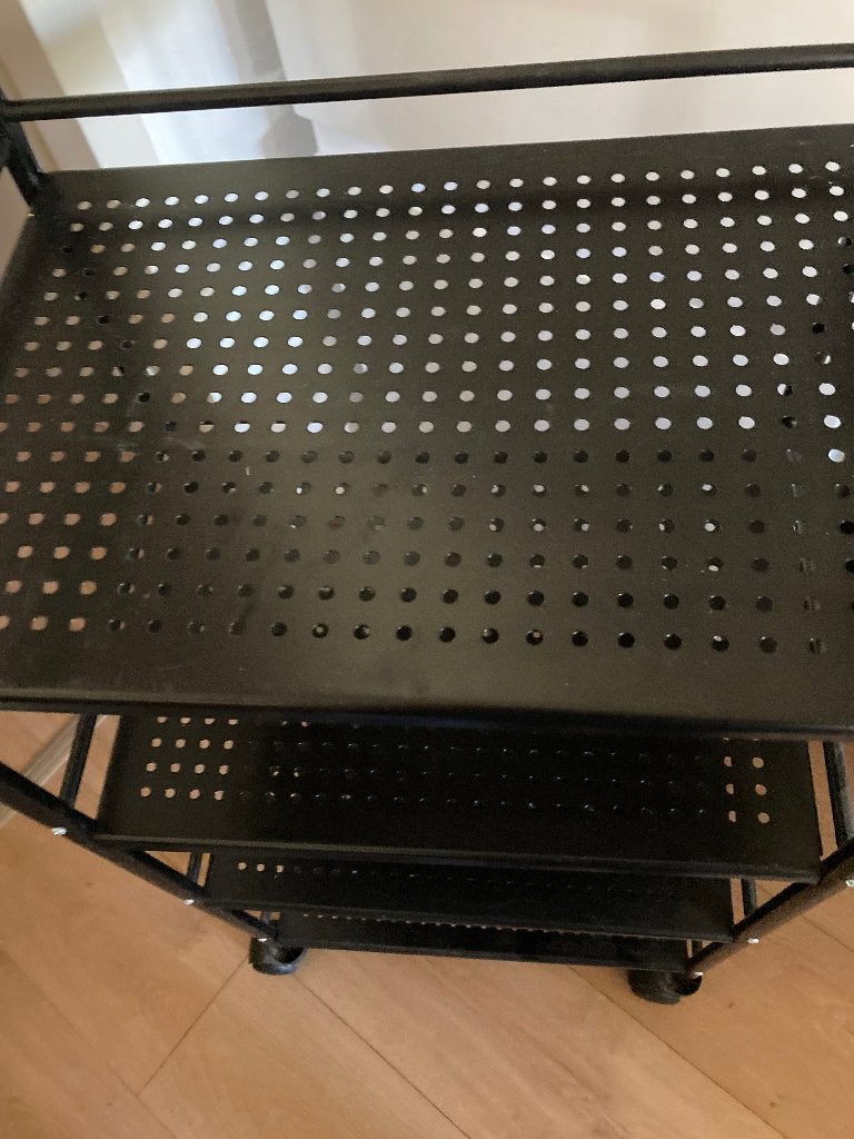 Metalen rek voor schuur of keuken, Huis en Inrichting, Ophalen, Zo goed als nieuw