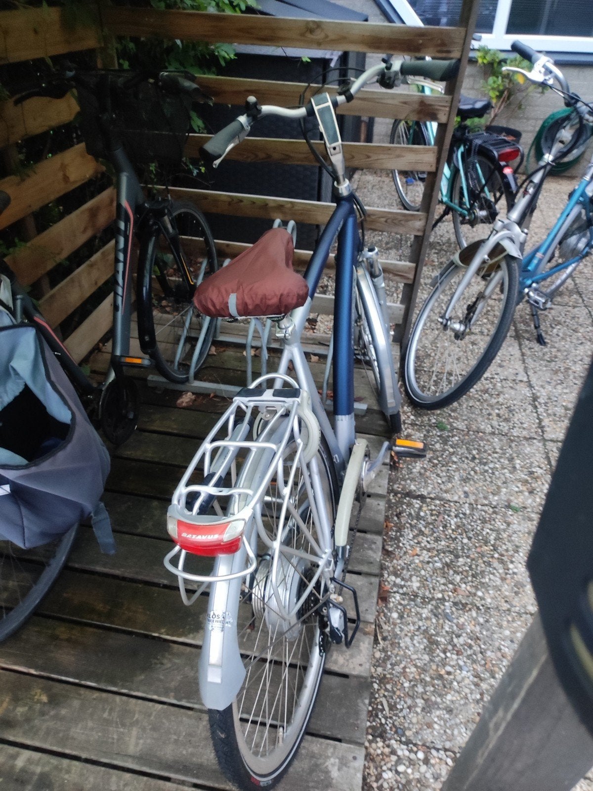 Batavus elektrische fiets - opknapper, Fietsen en Brommers, Ophalen, Gebruikt, Minder dan 30 km per accu, Batavus