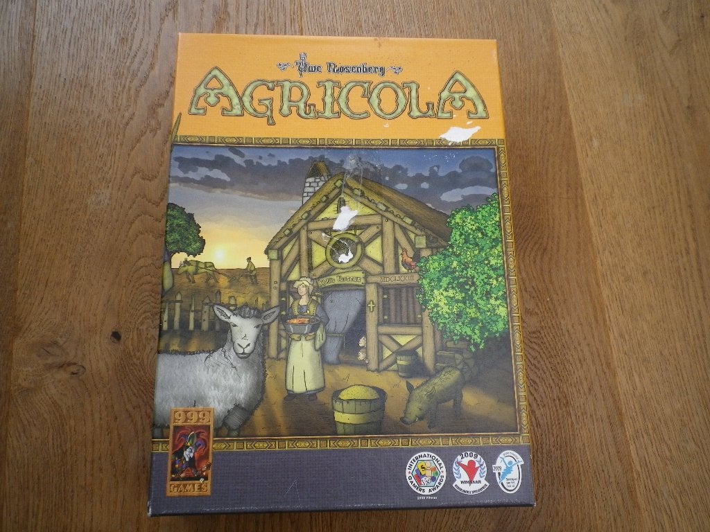 Agricola 999 spel ook voor 5 spelers, Hobby en Vrije tijd, Gezelschapsspellen | Bordspellen, Ophalen, Zo goed als nieuw, 999 Games