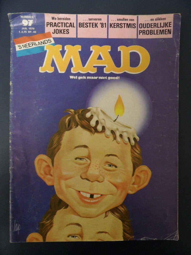 MAD. Nr 97. Jan. 1979., Boeken, Stripboeken, Eén stripboek, Ophalen of Verzenden, Gelezen