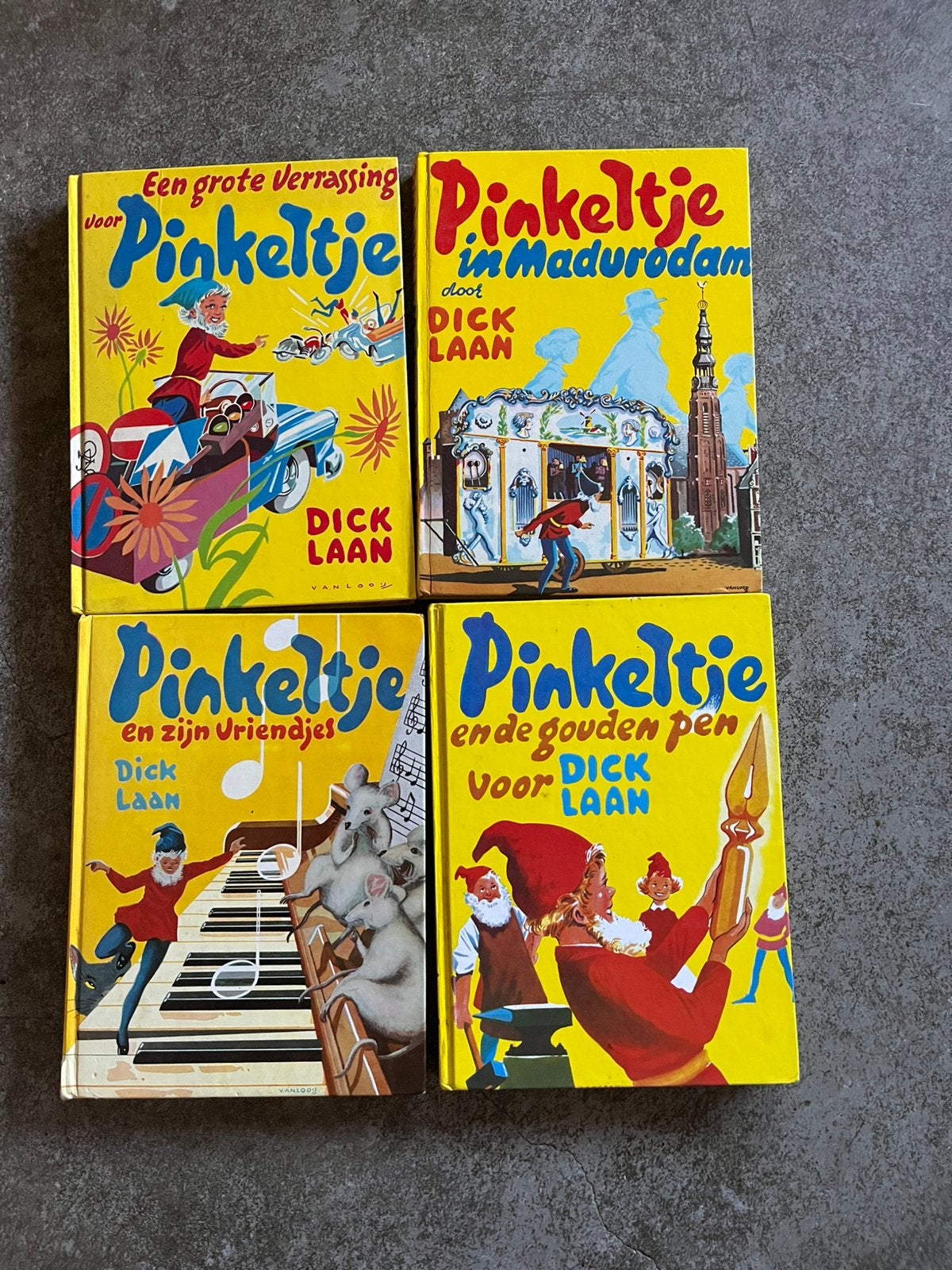 Pinkeltje ( 4 stuks ), Ophalen of Verzenden, Gelezen, Fictie