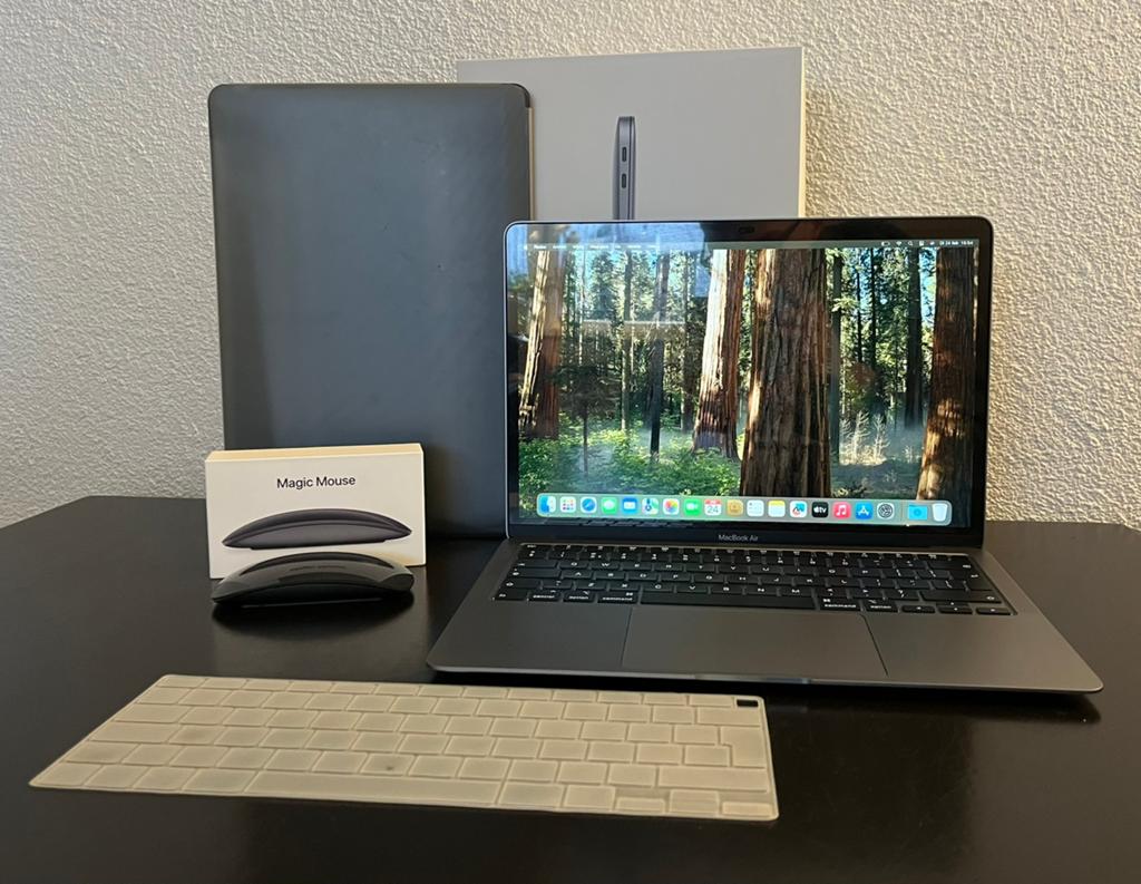 MacBook Air 13 ich Intel i5, Computers en Software, Apple Macbooks, Qwerty, 8 GB, 13 inch, Minder dan 2 Ghz