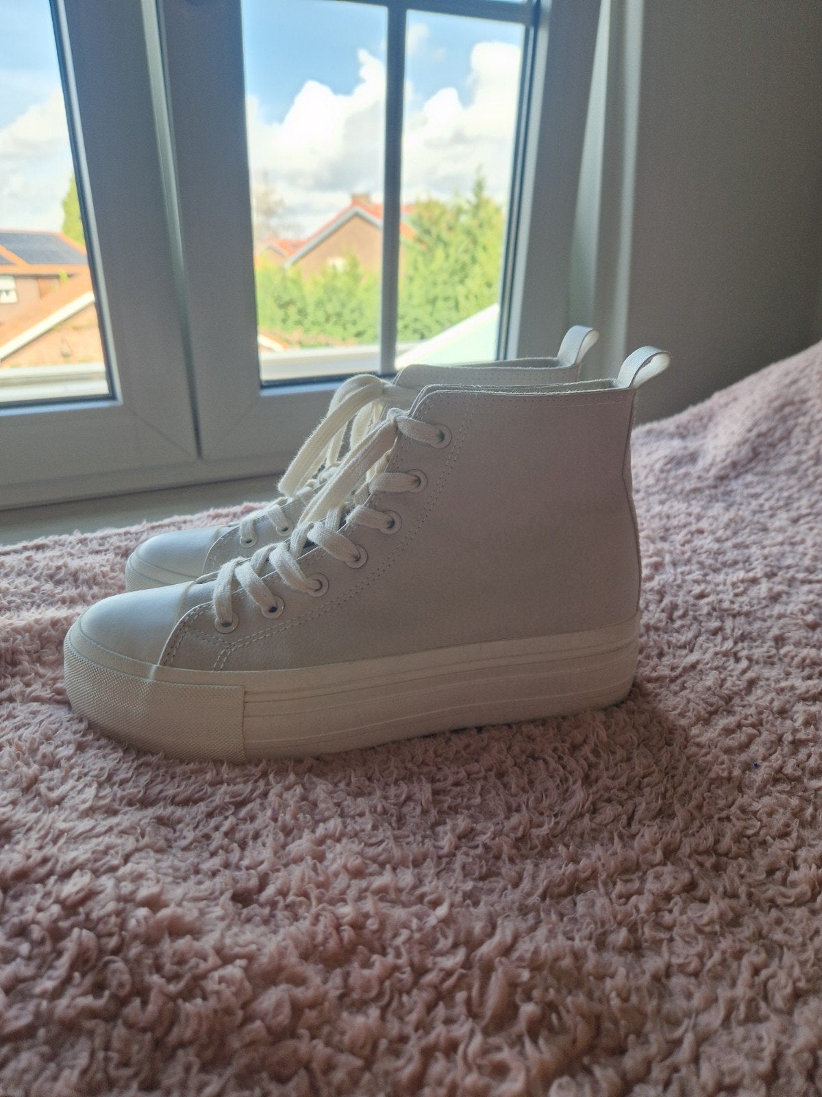 Primark Sneakers Maat 38 - Zo goed als nieuw, Primark, Wit, Ophalen of Verzenden, Sneakers of Gympen