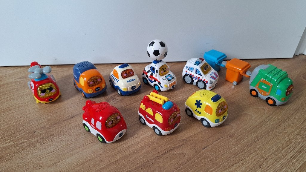 Losse Vtech - toet toet auto's, Ophalen of Verzenden, Gebruikt, 2 tot 4 jaar