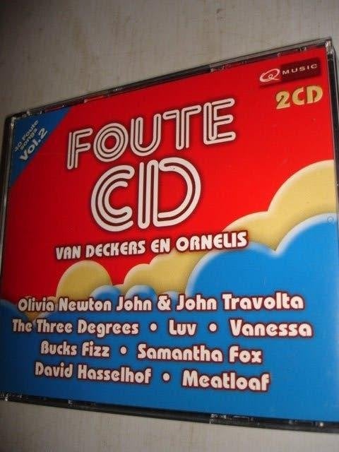 Foute CD Q Music- Vol. 2- 40 Foute Songs- 2-CD- (NIEUW), Verzenden, Nieuw in verpakking, Pop