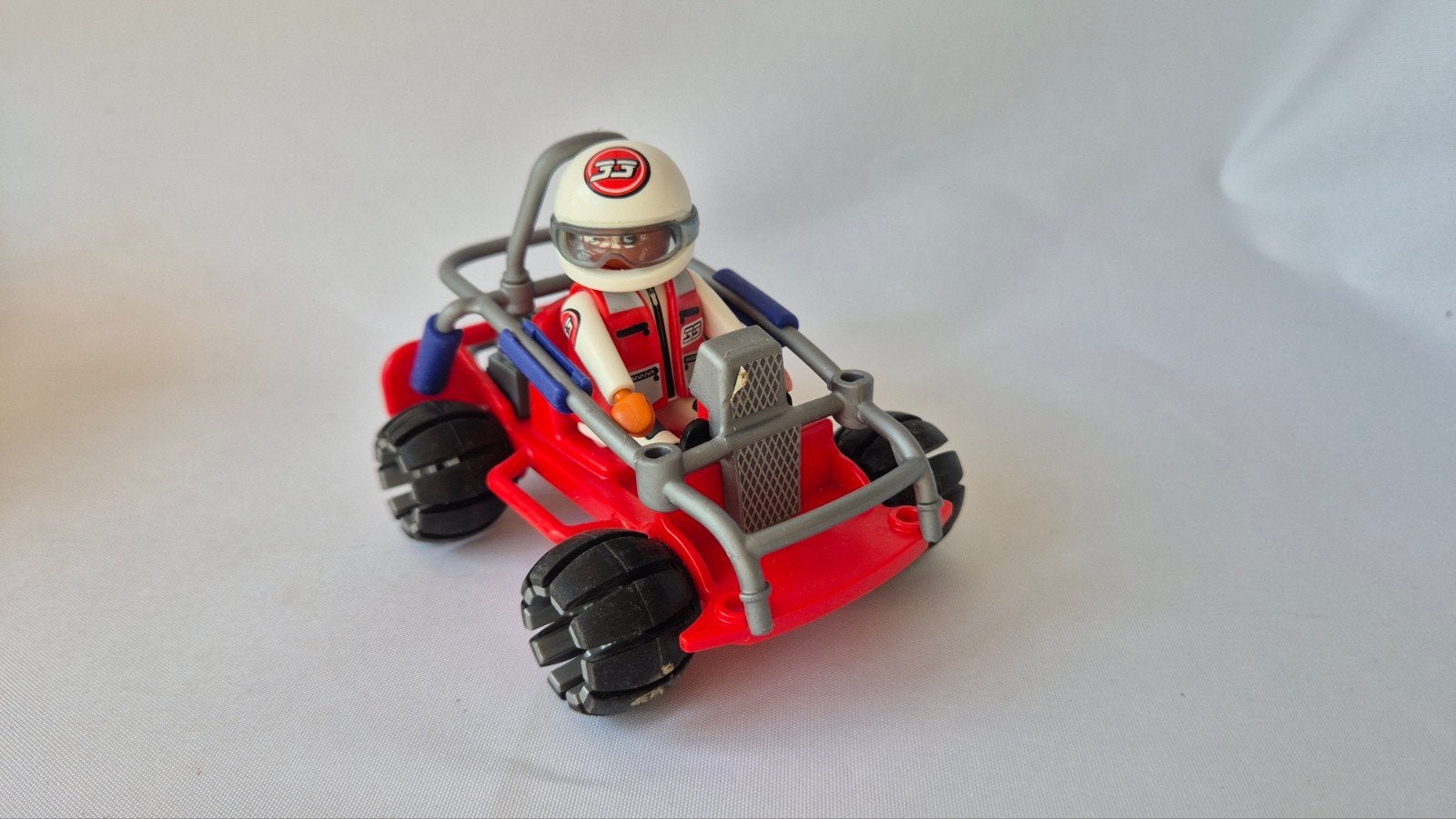 Playmobil race buggy met coureur, Ophalen of Verzenden, Gebruikt