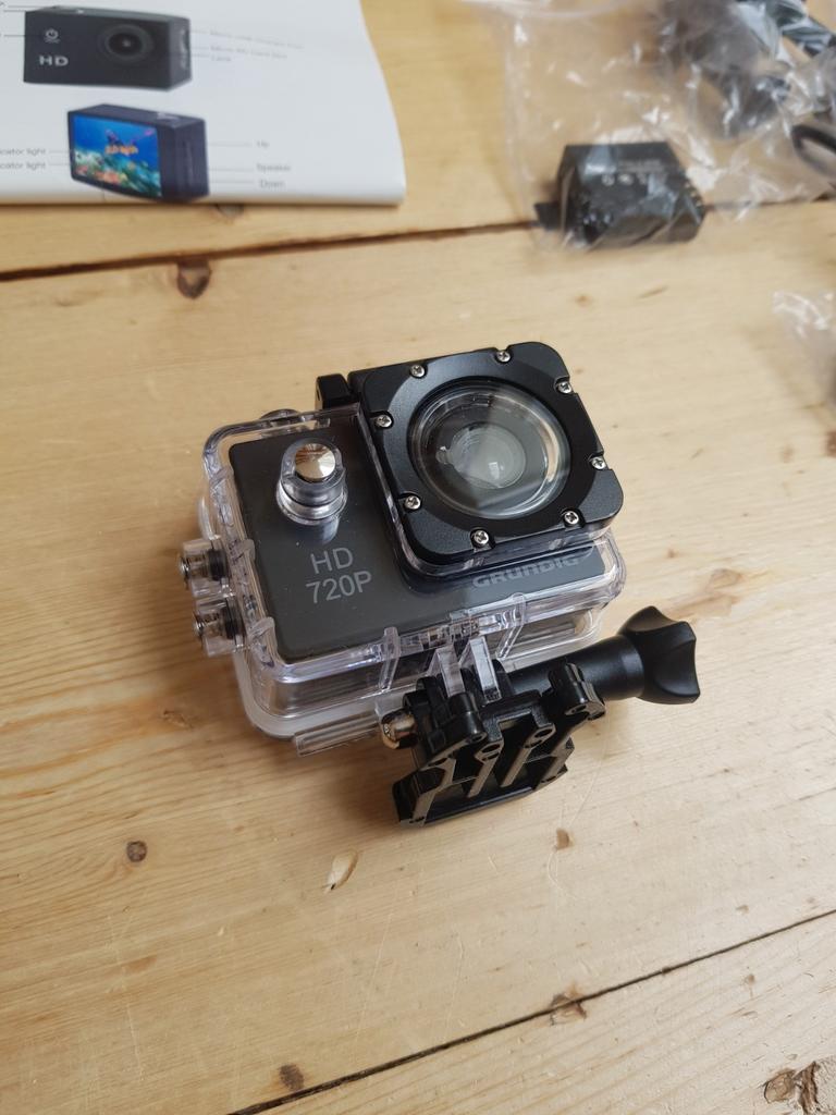 Grundig HD720P Action Camera Actiecamera, Ophalen of Verzenden, Nieuw, Overige merken