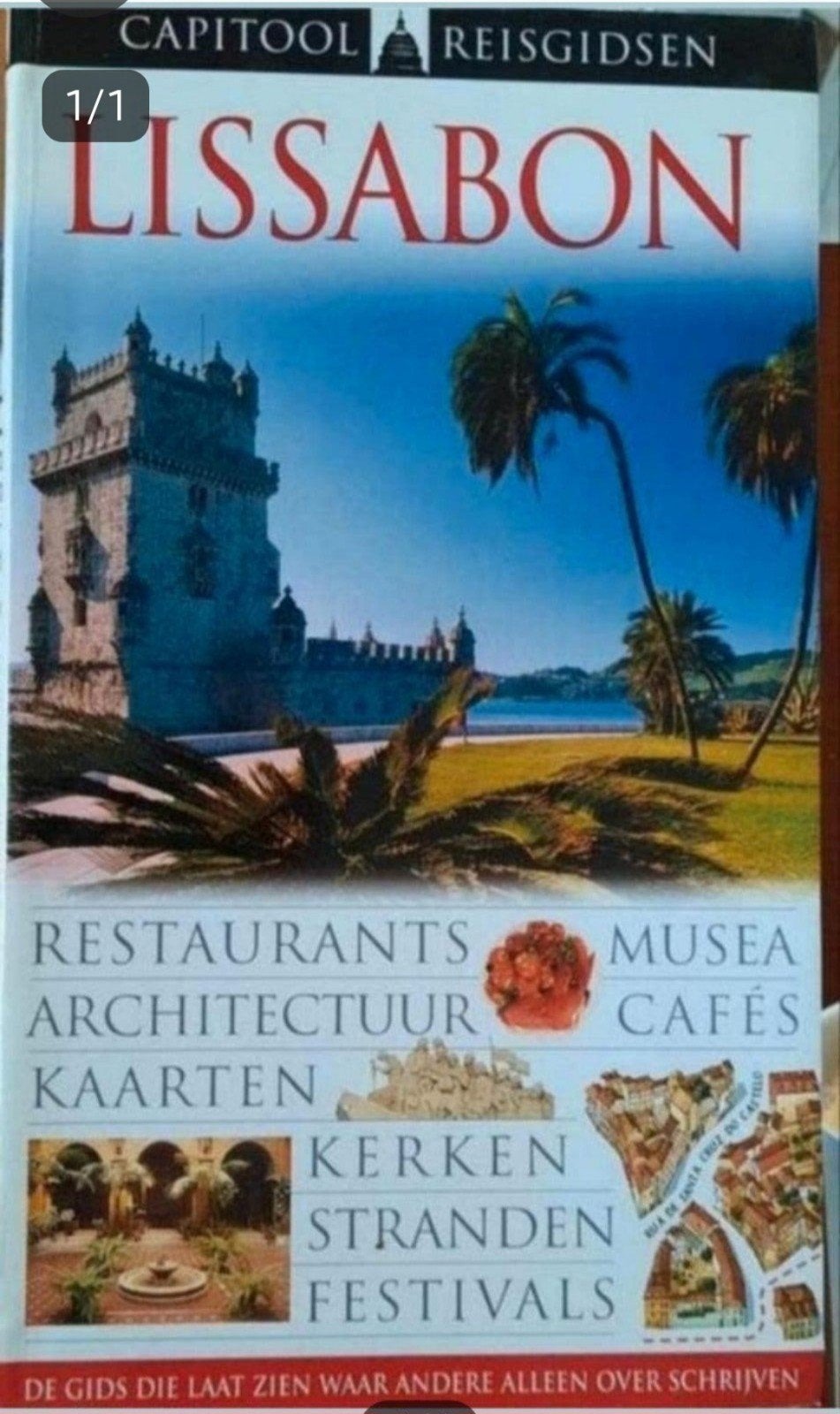 LISSABON capitool reisgids Nederlands, Boeken, Capitool, Europa, Ophalen of Verzenden, Zo goed als nieuw