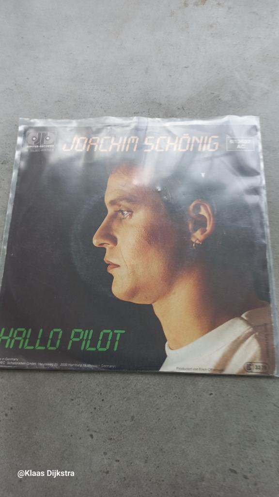 Joachim Schönig - Hallo Pilot, Gebruikt, 7 inch, 1980 - 1989, Pop