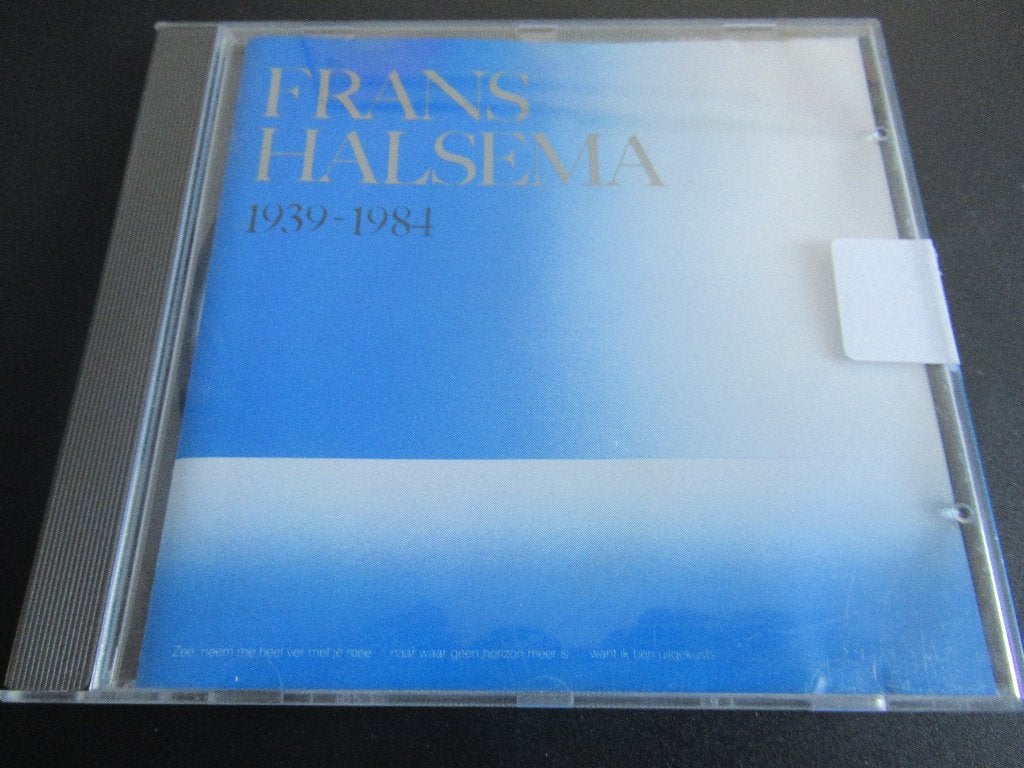 CD Frans Halsema - 1939-1984, Verzenden, Gebruikt, Levenslied of Smartlap