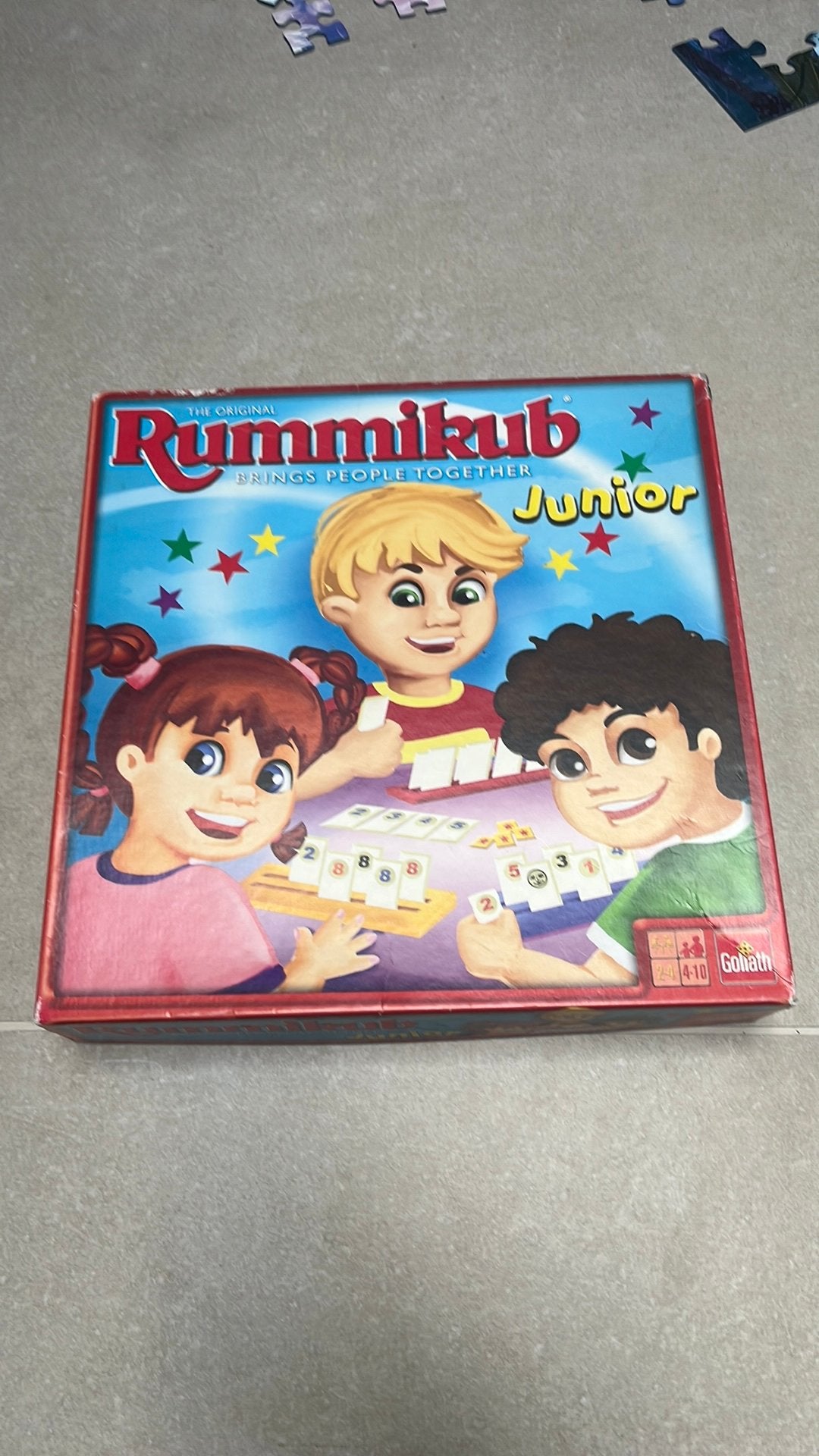 Kinder rummikub, Drie of vier spelers, Ophalen, Gebruikt
