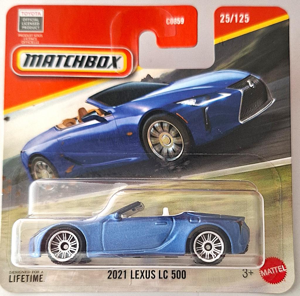Matchbox 2021 Lexus LC 500, cabrio, Hobby en Vrije tijd, Modelauto's | Overige schalen, Nieuw, Auto, Ophalen