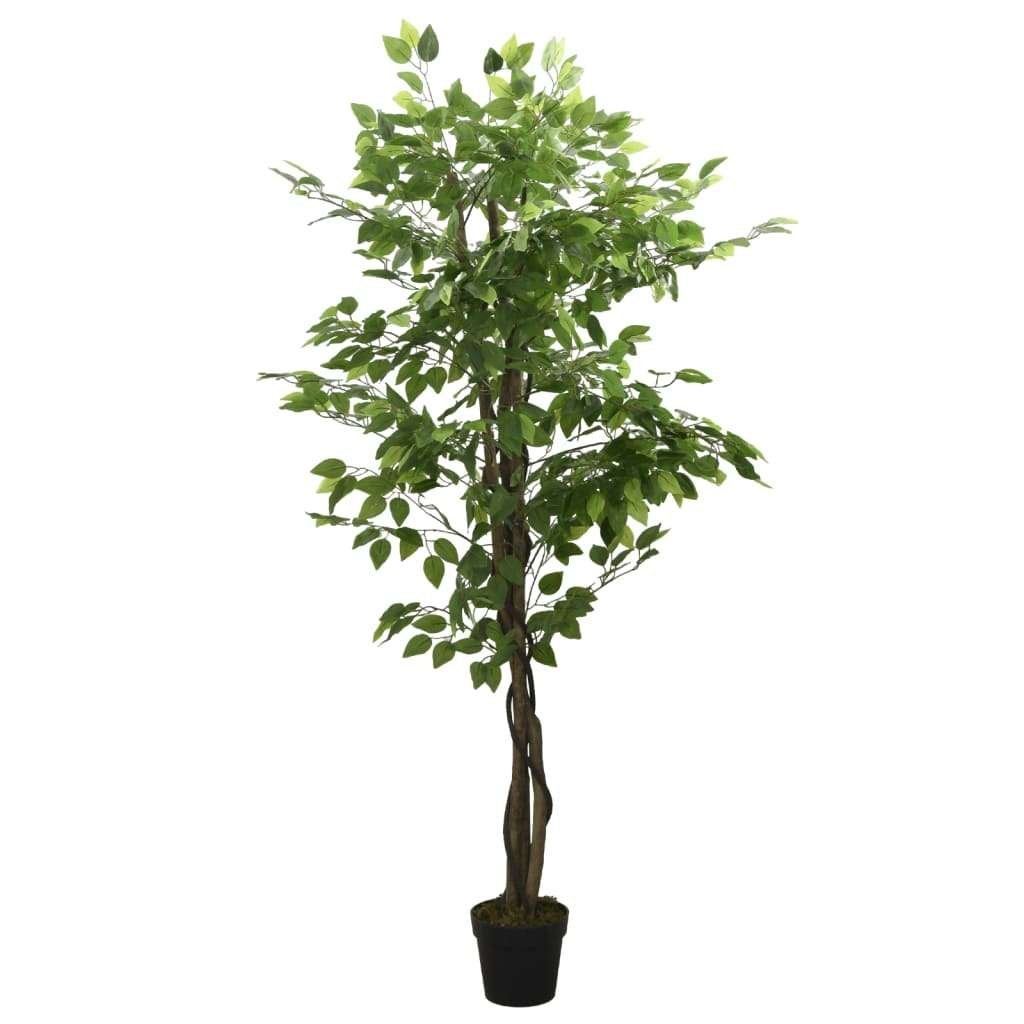 Kunstplant Ficus met pot 180 cm GRATIS BEZORGD!, 180 cm, Binnen, Groen, Verzenden