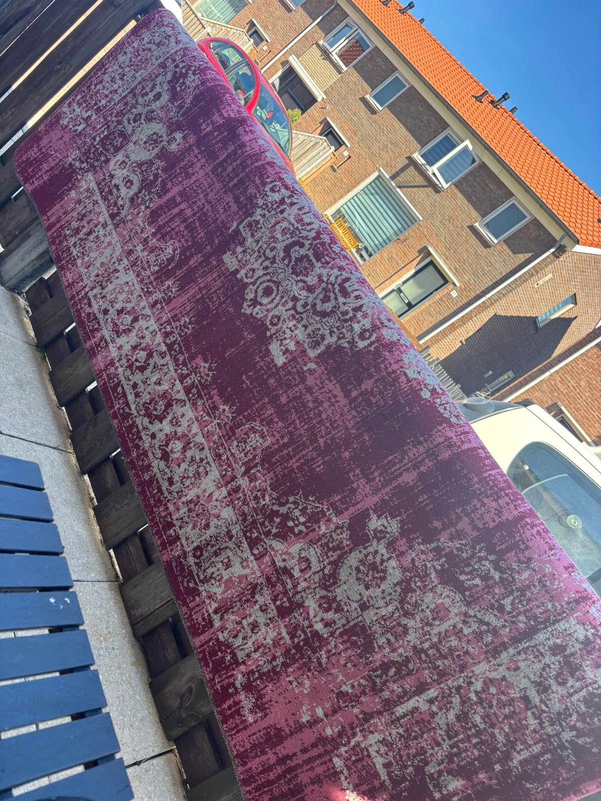Mooi vloerkleed, Huis en Inrichting, Stoffering | Tapijten en Kleden, Ophalen, Beige, 150 tot 200 cm, 200 cm of meer