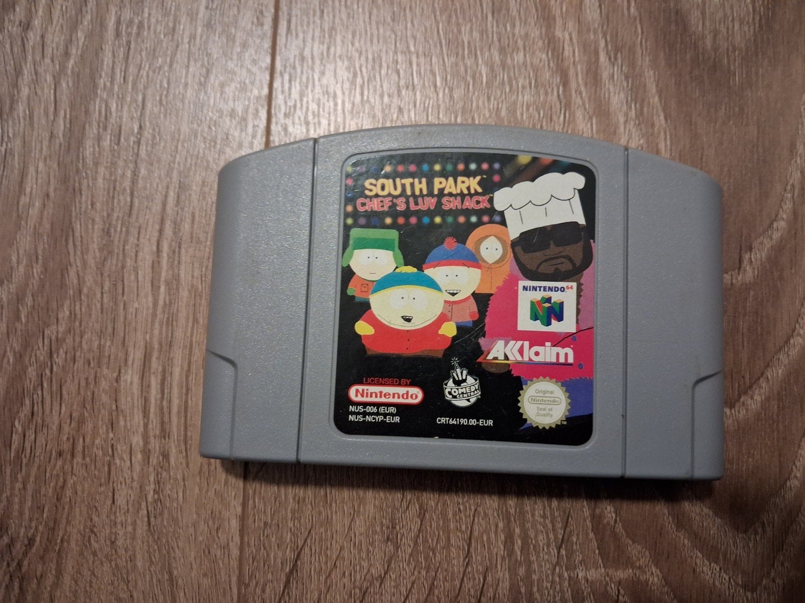 South Park: Chef's Luv Shack - Nintendo 64 (N64), Spelcomputers en Games, Gebruikt, Overige genres, Eén computer, Ophalen of Verzenden