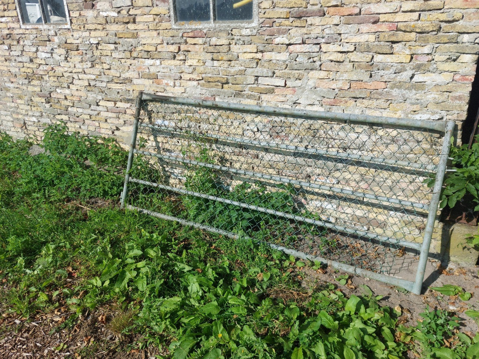Weidehek 250x110 staal, Tuin en Terras, Ophalen, Gebruikt, IJzer, Tuinhek