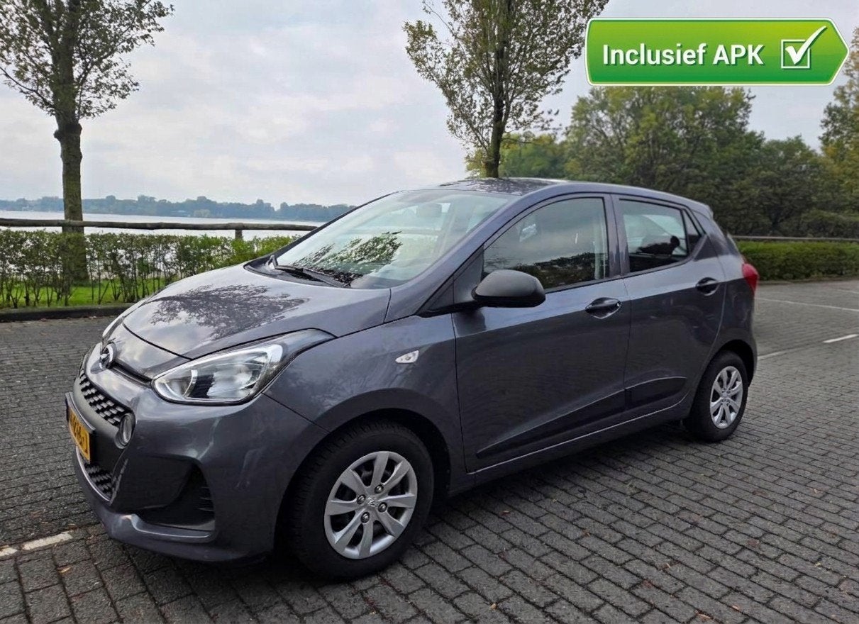Hyundai i10 1.0i iMotion | Lage km-stand | Nieuwe APK  Airco, Auto's, Voorwielaandrijving, 4 stoelen, Origineel Nederlands, Bedrijf