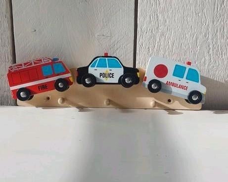 Kinderkapatok hulpdiensten Kapstok kind brandweer politie, Ophalen of Verzenden, Minder dan 100 cm