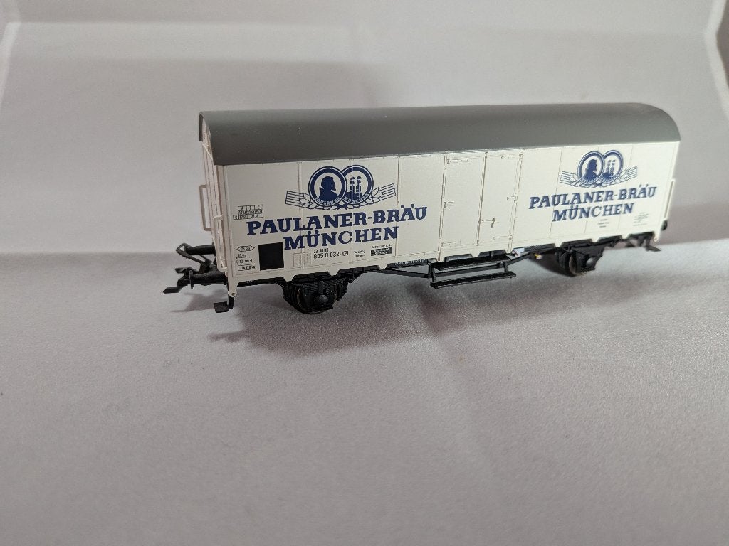 Märklin Jahreswagon Bier Paulaner 2021 met nummer 48171, Hobby en Vrije tijd, Wisselstroom, Ophalen of Verzenden, Märklin, Nieuw